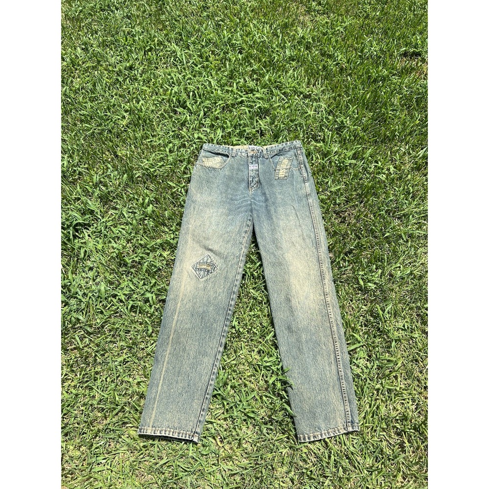 Vintage 1980's Get Used By Elie Jeans Women's 33x33 Denim Tapered 100% Cotton